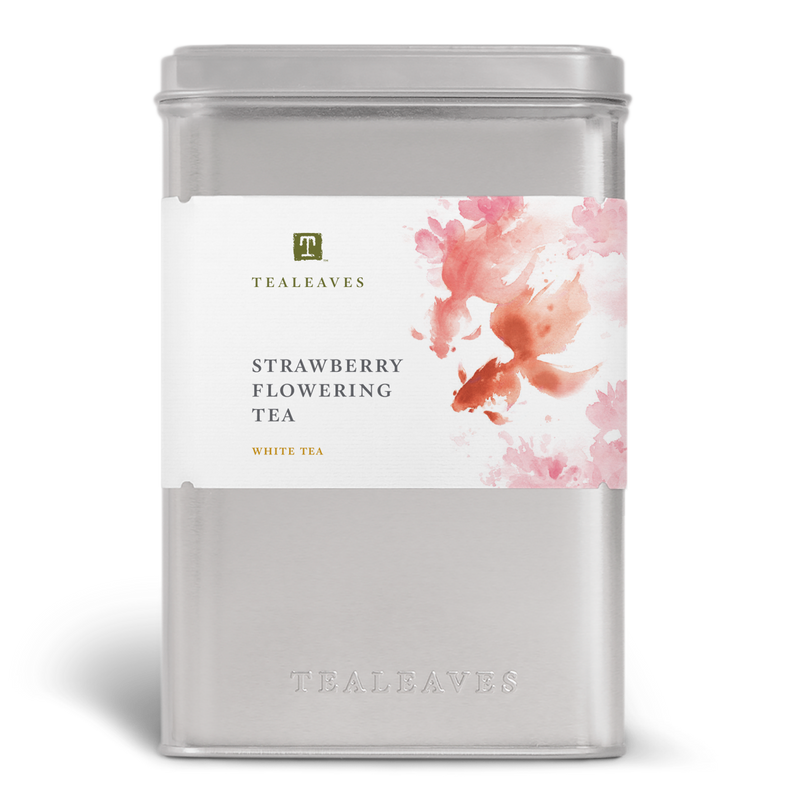 Strawberry Flowering Tea Wholesale Tin