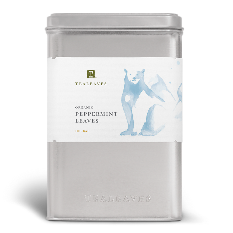 Organic Peppermint Leaves Wholesale Tin